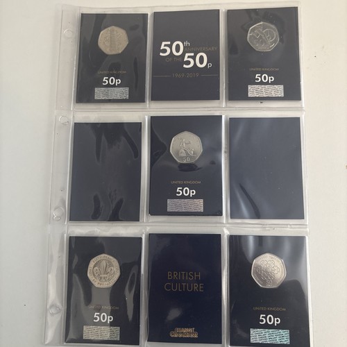 2019 50p münzen - 2019,