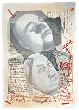 Dieter Roth, Altes Original Plakat, Staatsgalerie Stuttgart 1979 , handsigniert