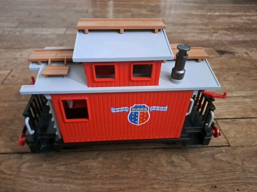 Playmobil 4123 caboose waggon - playmobil,