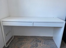 IKEA Bürotisch Schreibtisch Computertisch Büro Tisch schublade weiss MICKE