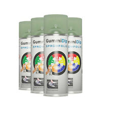 Gummi Dip Sprühfolie Felgenfolie Flüssiggummi Effekt Spray, 4er Set, 4x400 ml