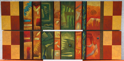 Gemälde peruanische kunst - gemälde,