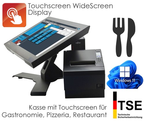 Kasse 39cm touchscreen - kasse, 15,6"