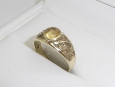 375 Gold Ring 9K Gelbgold 3,7