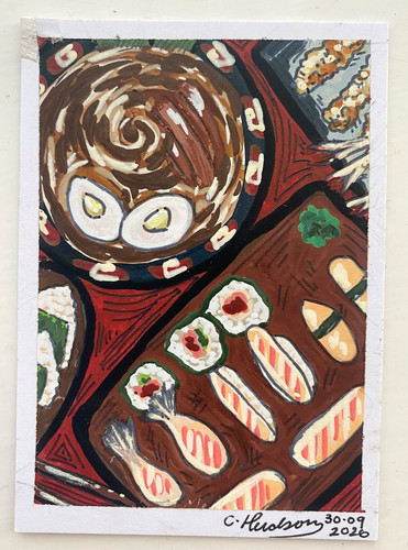 Aceo künstler sammelkarte - sammelkarte,