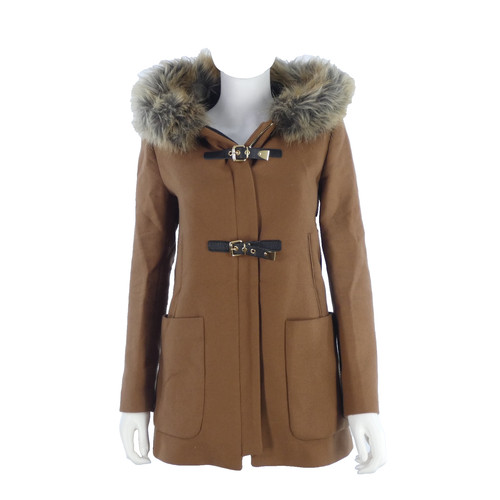 Zara brauner duffelcoat - zara,