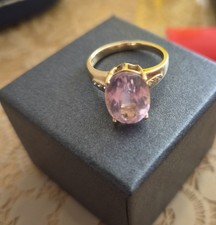 Gold Ring 585 mit Morganit