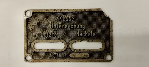 Dampflok kesselschild deutsche - dampflok,