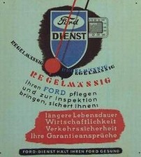 Altes Reklame Blechschild