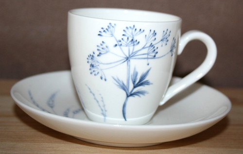 Blue meadow espressotasse - blue, +