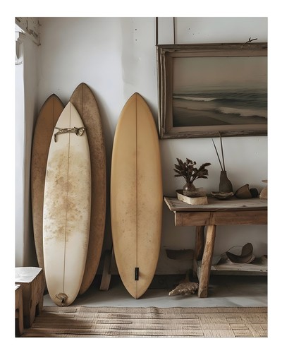Coastal surf wandbild poster - wandbild,