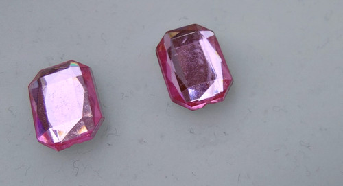 Ohrringe strass glitzer - glitzer, rosa