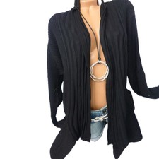 Sheego Strickjacke Zipfelform