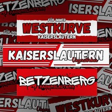 300x Kaiserslautern Aufkleber/