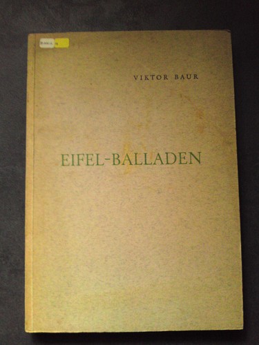 Eifel balladen - eifel, "eifel-balladen"