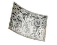 Das Schwarze Auge - Stoffkarte Die Gestade des Gottwals - Gjalsker Landkarte