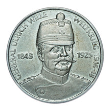 Silbermedaille General Ulrich