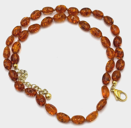 Antike bernstein kette - antike,