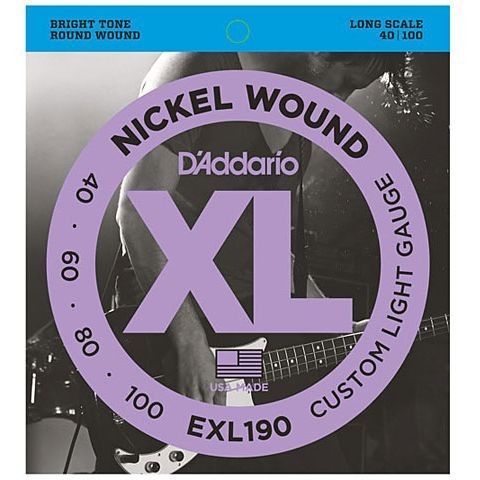 Saiten bass addario exl190 - e-bass, d'addario