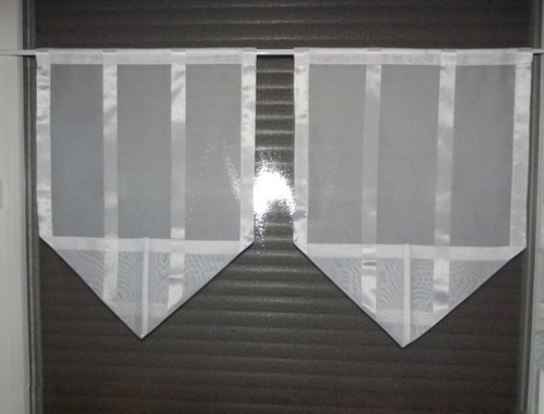 Zipfelgardinen 2er set - set, modern