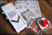 Tupperware  Mando Chef Gemüsehobel Raspel Reibe Schneidunterlage 