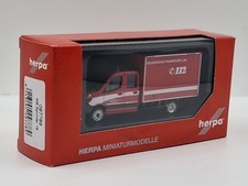 Herpa 097789 | MB Sprinter '18 Doppelkabine Koffer "Feuerwehr Frankfurt am Main 