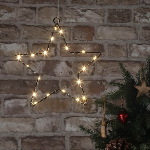 Led fensterbild mit timer - fensterbild,
