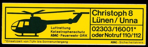 Werbe aufkleber adac - aufkleber,