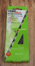 Taya TB15 6 & 5 Gang Fahrrad Cycle Bike Kette 1/2 x 3/32 - 116L schwarz / schwarz