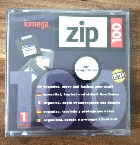 Iomega zip 100 diskette - zip, 100 mb