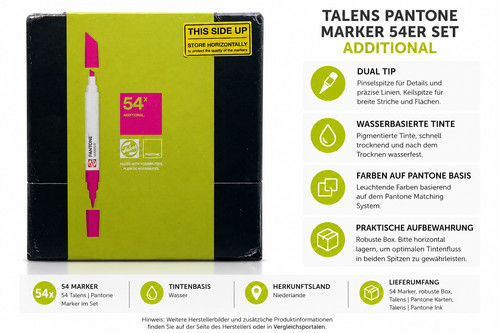 Talens pantone marker 54er - pantone, set