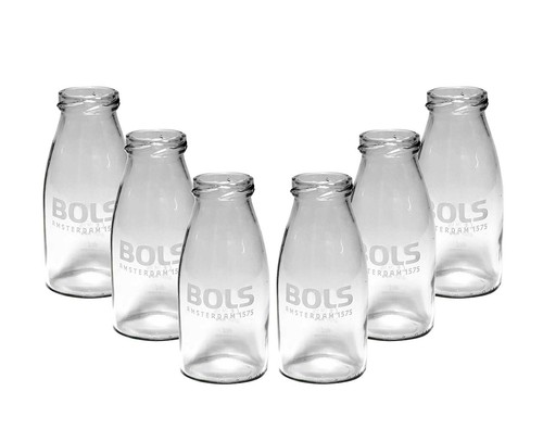 Bols 6er set - glas, milchglas