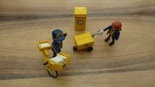 Playmobil Set 4403 Post Set mit 2 Zustellern, Briefkasten,Fahrrad,Karre,Briefe