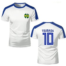 Captain Tsubasa Anime Sport T-Shirt – Cosplay Trikot Unisex Kinder & Erwachsene