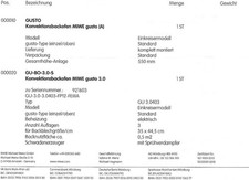 miwe gusto GU-BO-3.0-S