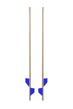 Holzstelzen 170cm BLAU Holz