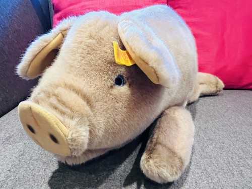 Retro steiff schwein molly - schwein,