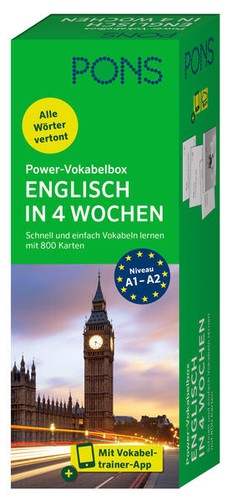 Pons power vokabelbox englisch - pons, power-vokabelbox