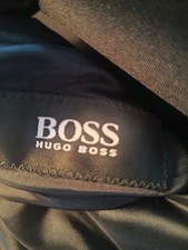 Hugo Boss Herrenblazer Reine Schurwolle Gr. 54 Schwarz