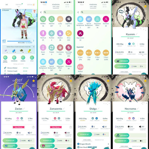 Pokémon acc lvl 291 - lvl, ▪