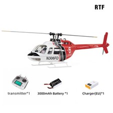 Fly Wing Bell 206 RC Hubschrauber 6CH Brushless GPS ACE Flight Control EU Plug
