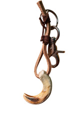 KEYCHAIN leather lace with