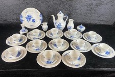 Service Set Porzellanservice Royal Copenhagen Blaue Blume Motiv 12Pers. 42Teilig
