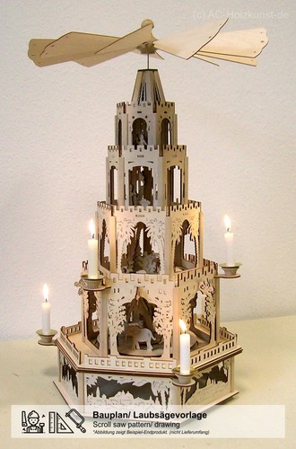 Laubsägevorlage pyramide - laubsägevorlage,