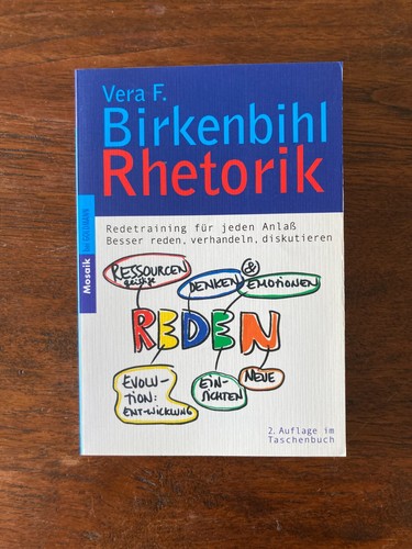 Vera birkenbihl rhetorik - vera, f.
