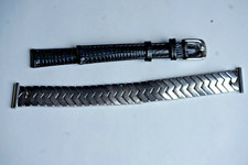 2 Uhren Armbänder, Dugena 12mm ist neu und Fixo-Flex Band 17mm gebraucht.