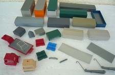 Wiking  -  Konvolut Zubehör  -  IH Fahrerkabinen und Sitze . - Planen,Container