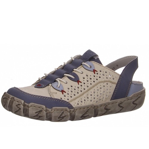 Rieker damen sabot beige - rieker,
