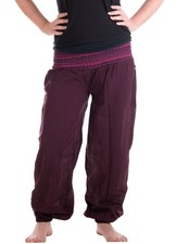 vishes Haremshose Sommerhose unisize 32-42 schlupfhose Pluderhose Hippie Hose 