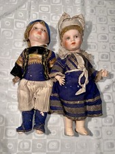 2 Antike Trachtenpuppen